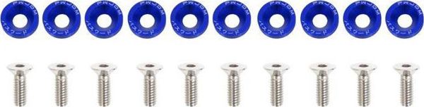 MTuning_F Ουσώνια Κοχλίες 6mm JDM Μπλε