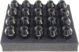 MTuning F Καρυδάκια JBR 50mm M12 x1.25 ΜΑΥΡΑ