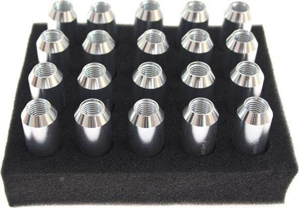 MTuning F Nakretki JBR 60mm M12 x1.5 SILVER