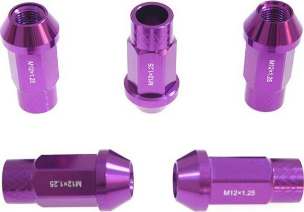 MTuning_F Nakretki JBR 50mm M12 x1.25 PURPLE