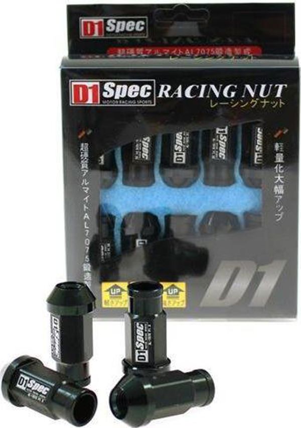 MTuning_F Nakretki D1SPEC Replica Race M12x1.5 Black