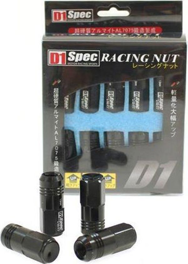 MTuning_F Nakretki D1SPEC Replica EW M12x1.25 Black