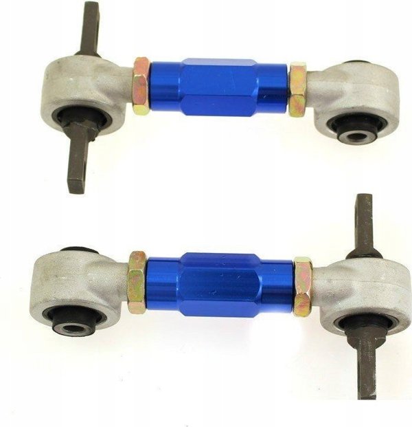 MTuning Ρυθμιζόμενα Ψαλίδια Πίσω Άξονα για Honda Civic 92-00, Μπλε Χρώμα
