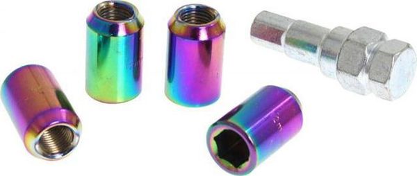 MTuning Παξιμάδια διάτρητα M12x1.25 Neochrome