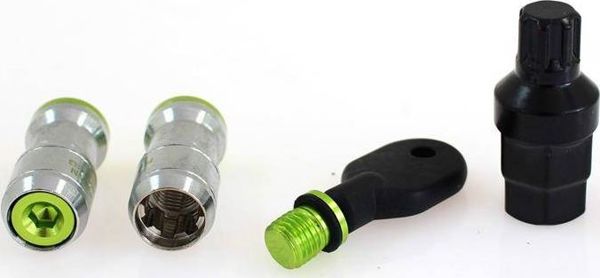 MTuning_F Παξιμάδια JDM Performance M12x1.5 Πράσινα Ασφαλείας