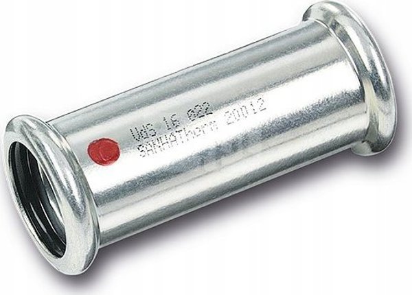 Σύνδεσμος SANHA-THERM C-Stahl Συρόμενος, Διάμετρος 108mm, Ατσάλι Άνθρακα