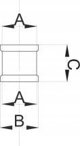 ΜΟΥΦΑ 1/2" ΟΡΕΙΧΑΛΚΙΝΗ H. // LM.M.15