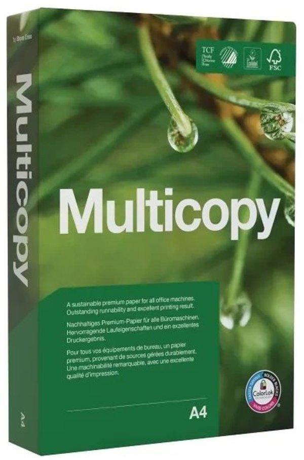 Multicopy Multifunktionspapir MultiCopy Original A4 90 g opakowanie 500 arkuszy