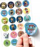 Multiprint Paw Patrol Σετ Σφραγίδες για Κορίτσια, 5 Τεμάχια με Κηρομπογιές, Μη Τοξικό, 3+ Ετών