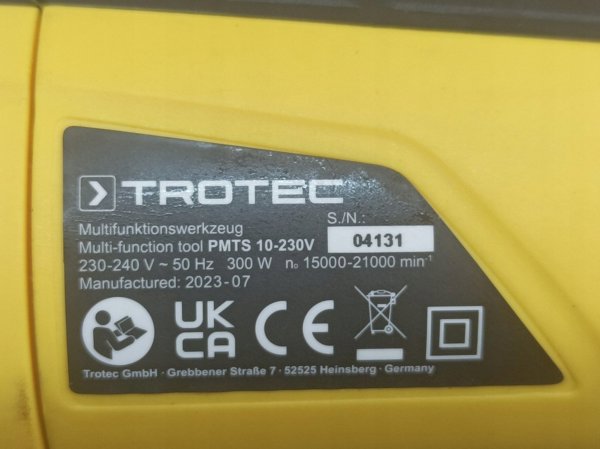 Multifunkcinis įrankis Trotec PMTS 10-230V