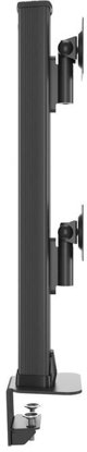 Multibrackets M VESA Deskmount HD Dual Vertical Widescreen 32" - 50", Clamp/Bolt-through, 48 kg, 81.3 cm (32"), 127 cm (50"), 100 x 100 mm, Black