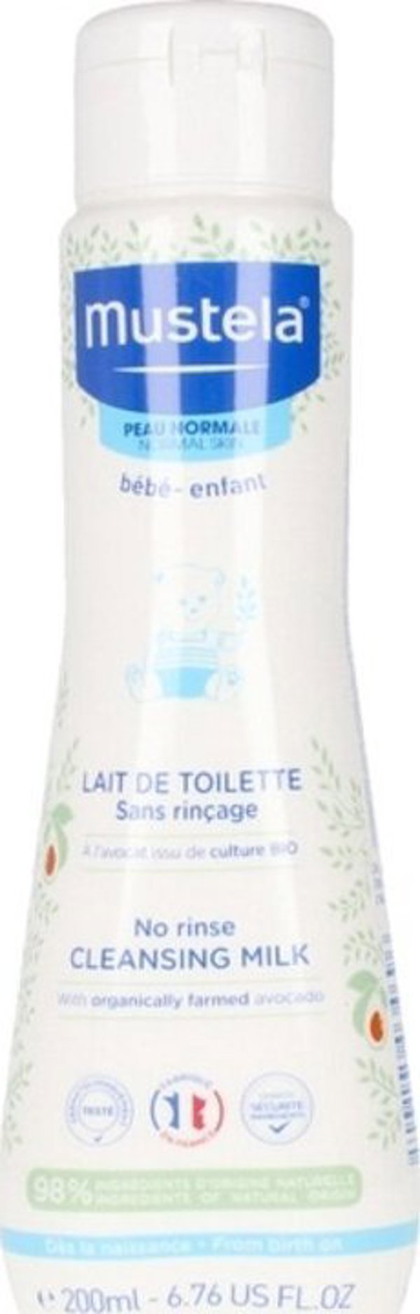 Mustela Bebe No Rinse Cleansing Milk 200ml