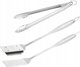 Mustang MUSTANG BBQ TOOLS 3PCS STAINLESS STEEL