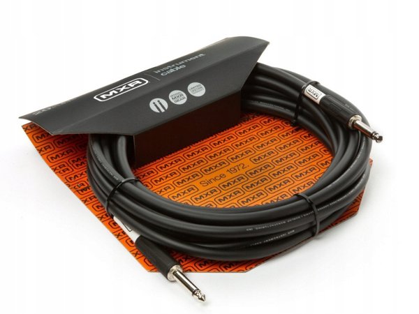 Καλώδιο οργάνου MXR Standard 6 m, μαύρο