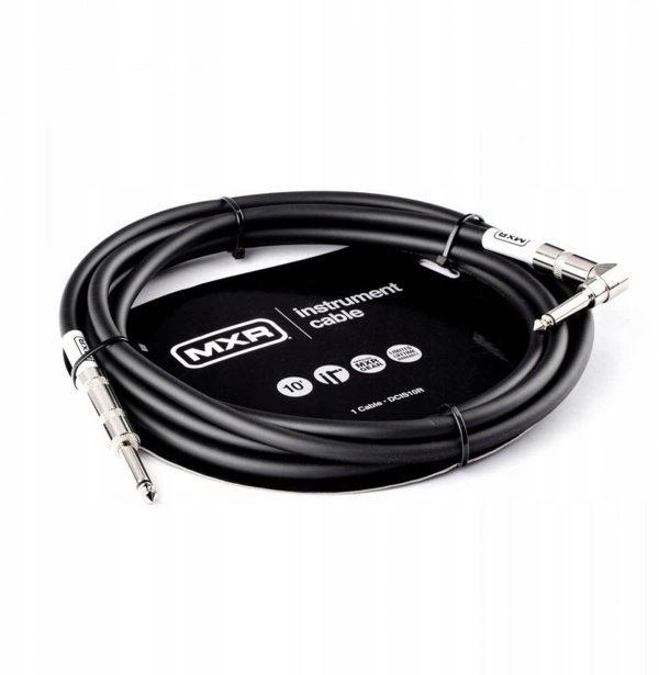 Καλώδιο οργάνου MXR Standard με γωνιακό σύνδεσμο 3m, μαύρο