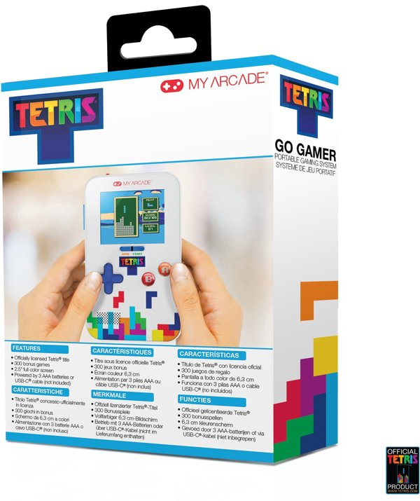My Arcade Go Gamer Tetris Φορητή Παιχνιδοκονσόλα με 301 Παιχνίδια, Hori