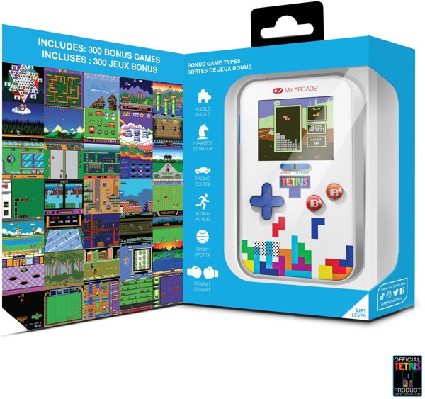 My Arcade Go Gamer Tetris Φορητή Παιχνιδοκονσόλα με 301 Παιχνίδια, Hori