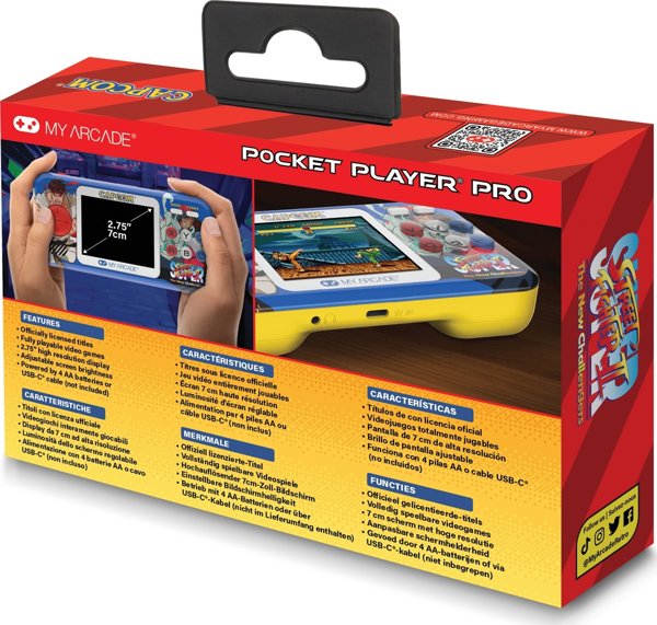 MY ARCADE POCKET PLAYER PRO SUPER STREET FIGHTER 2 DGUNL-4187 0845620041879