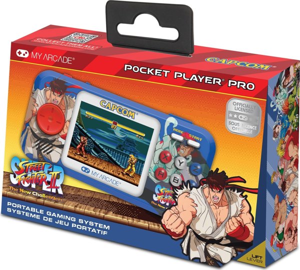 MY ARCADE POCKET PLAYER PRO SUPER STREET FIGHTER 2 DGUNL-4187 0845620041879