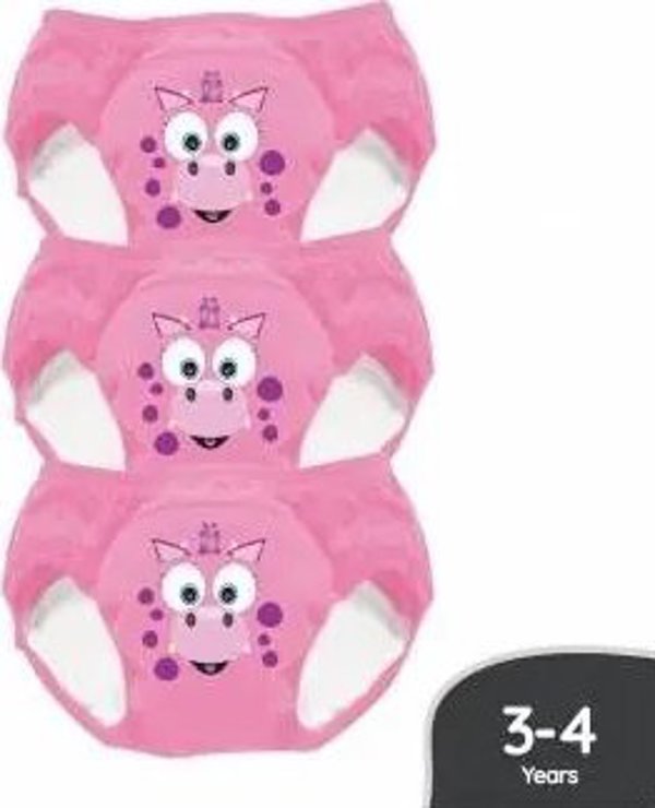 My Carry Potty Εσώρουχα Εκπαίδευσης, Ροζ Δράκος, 3-4 Ετών