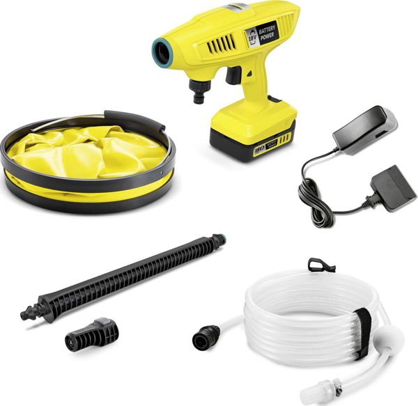 Πλυστικό μηχάνημα υψηλής πίεσης KARCHER KHB 4-18 Plus Baterry Set (1.328-230.0)