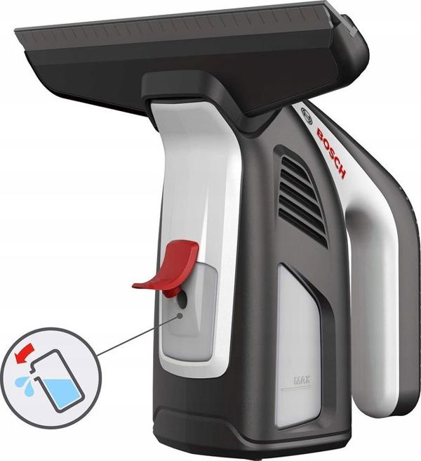Bosch GlassVac Solo Plus Ασύρματο Πλυστικό Παραθύρων, Καθαριστής Τζαμιών με Μπαταρία