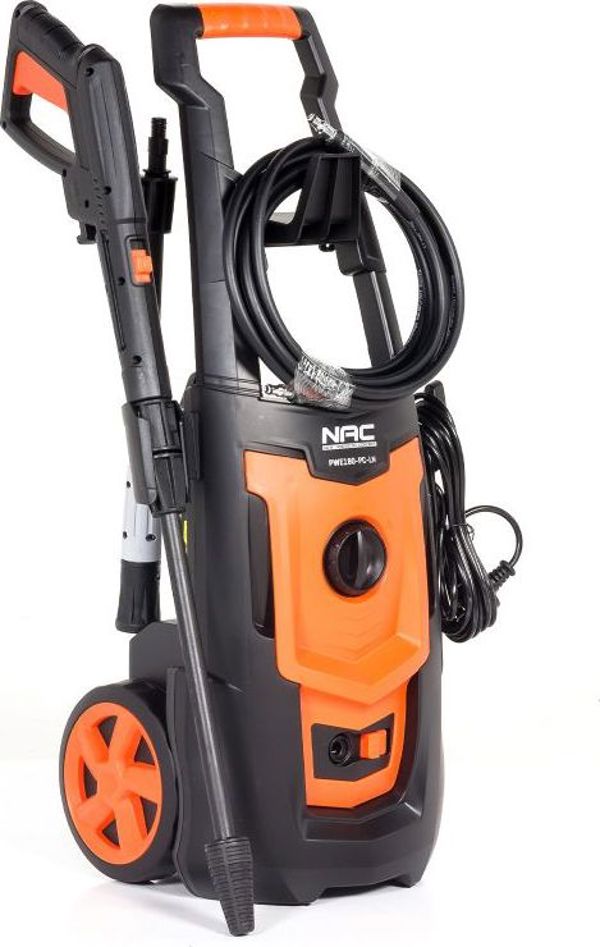 NAC Πλυστικό Μηχάνημα Υψηλής Πίεσης PWE180-PC-LN, 180bar, για Καθαρισμό Σπιτιού και Κήπου
