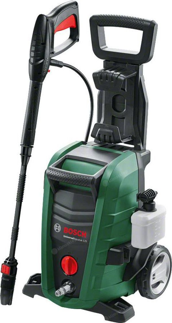 Bosch UniversalAquatak 125 Πλυστικό Μηχάνημα Υψηλής Πίεσης 1500W, με Ακροφύσιο 3 σε 1 & Αφροποιητή, Πράσινο/Μαύρο