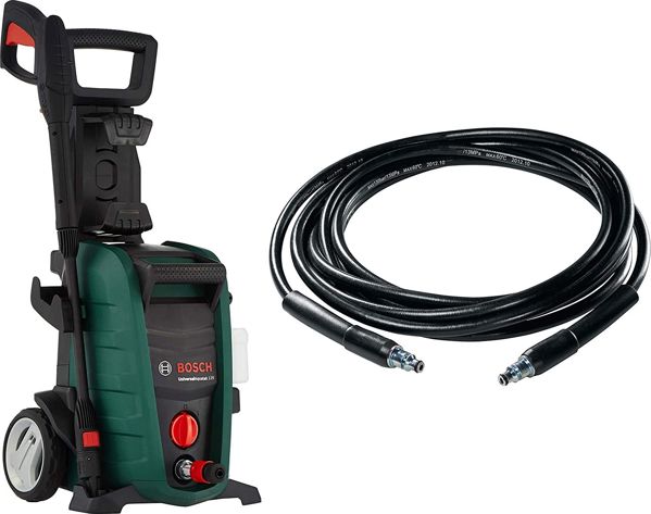 Bosch UniversalAquatak 125 Πλυστικό Μηχάνημα Υψηλής Πίεσης 1500W, με Ακροφύσιο 3 σε 1 & Αφροποιητή, Πράσινο/Μαύρο