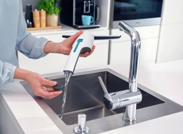Καθαριστικό Τζαμιών Leifheit Nemo 51030 με Λειτουργία Αυτόματης Αναρρόφησης για Παράθυρα, Καθρέφτες και Πλακάκια