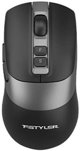 Mysz A4Tech A4tech FG50S Plus FStyler, bezprzewodowa cicha mysz biurowa, 2,4GHz, czarny