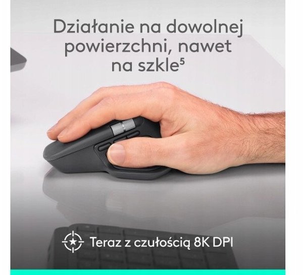 Mysz Logitech MX Master 4 szara (910-007563)