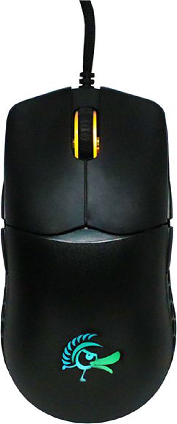 Ducky Feather ARGB Ενσύρματο Gaming Ποντίκι, Οπτικός Αισθητήρας, 7 Κουμπιά (DMFE20O-OAAPA7B)