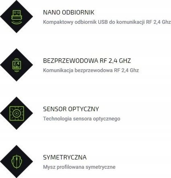 Ασύρματο ποντίκι Omega OMEGA MYSZ BEZPRZEWODOWA MOUSE WIRELESS 1200DPI LIGHT BLUE [45867]