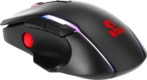 Marvo G945 Pro Gaming Ποντίκι, Ενσύρματο για Palm Grip, Μαύρο