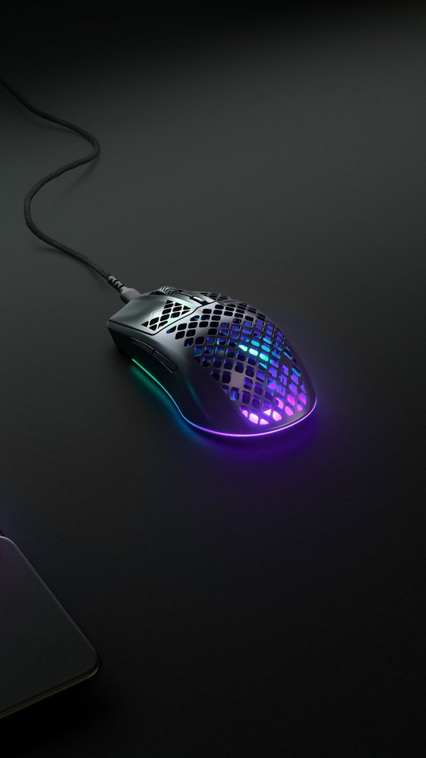 Mysz SteelSeries SteelSeries Aerox 3 Wired Gaming Mouse - Refurbished (0810052981680)