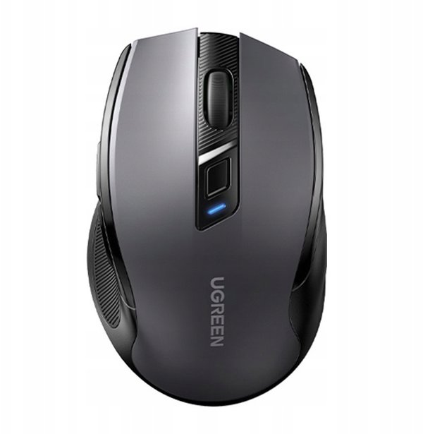 Mysz bezprzewodowa UGREEN MU006S Bluetooth 5.4 + 2.4 GHz USB-C (czarna)