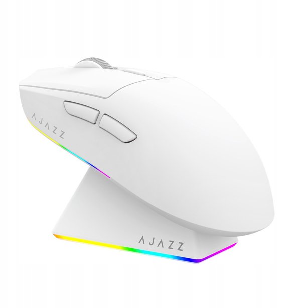 Mysz gamingowa bezprzewodowa Ajazz AJ139 V2 MC-3 Mod-White-Pixart 3311