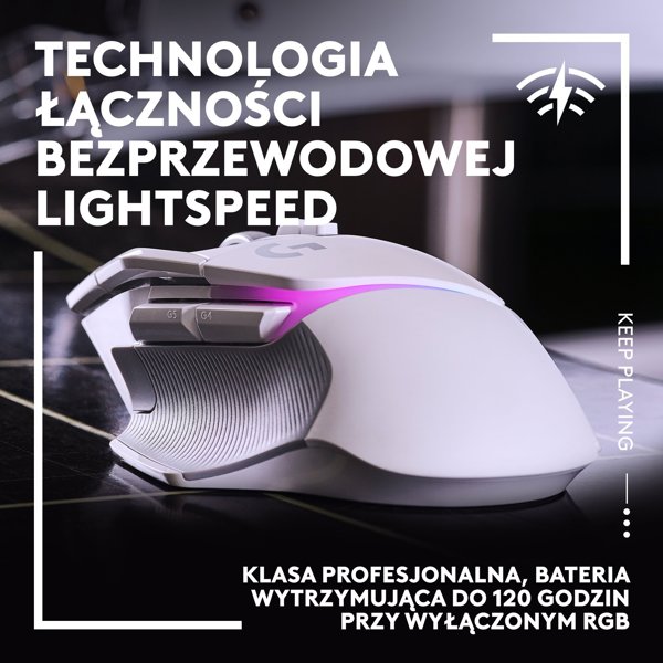 Logitech G502 X Plus Gaming Mouse - Ασύρματο Ποντίκι με Φωτισμό LIGHTSYNC RGB & Διακόπτες LIGHTFORCE (910-006171)