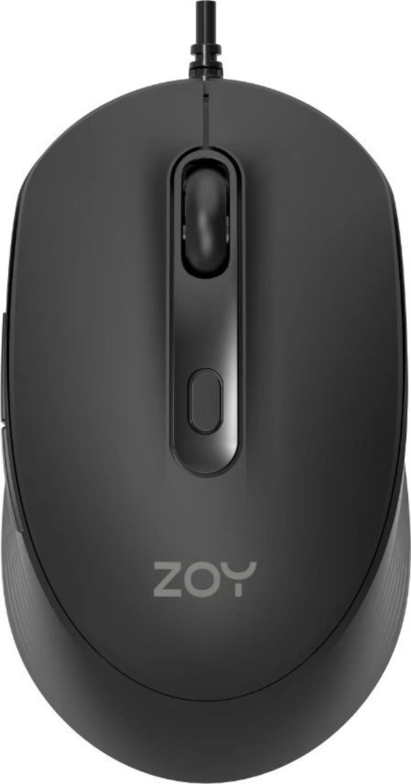 ZOY Ποντίκι ZMS08 Μαύρο - Ενσύρματο Optical Mouse