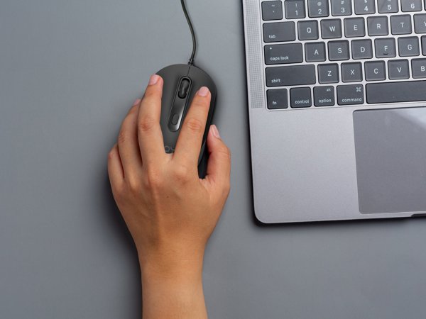 ZOY Ποντίκι ZMS08 Μαύρο - Ενσύρματο Optical Mouse