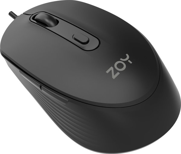 ZOY Ποντίκι ZMS08 Μαύρο - Ενσύρματο Optical Mouse