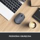Logitech M170 Ασύρματο Ποντίκι 2.4GHz, Εμβέλεια 10m, Μαύρο-Γκρι (910-004642)