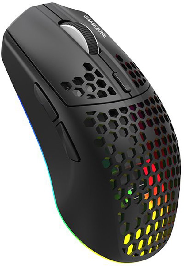 Tracer Gamezone Intense Ασύρματο Gaming Ποντίκι, RGB Honeycomb, RF (2.4G + BT)