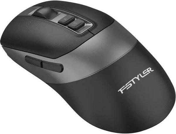 Mysz A4Tech A4tech FB50C Plus FStyler, bezprzewodowa mysz biurowa, BT+2,4GHz, czarny