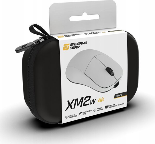 Endgame Gear XM2w Wireless Gaming Mouse, 4K, Λευκό (EGG-XM2W-4K-WHT)