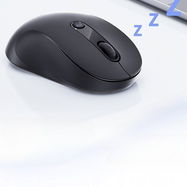 Baseus F02 ασύρματο εργονομικό ποντίκι Bluetooth λευκό