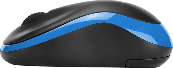 Marvo DWM100BL Ασύρματο Ποντίκι 2.4GHz, 1000 DPI, 3 Κουμπιά, Μαύρο-Μπλε