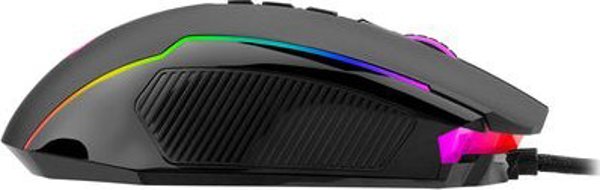 Redragon M910 Ranger Gaming Ποντίκι, RGB Φωτισμός, Αισθητήρας PixArt PMW3104, Εργονομικός Σχεδιασμός, Μαύρο