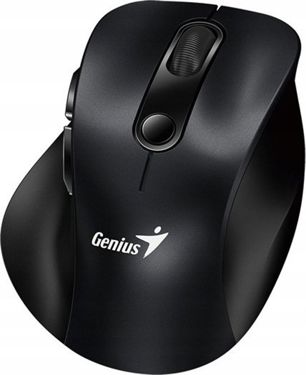Ποντίκι Genius Ασύρματο ποντίκι Genius Ergo 9000S Mini Μαύρο Αθόρυβο κλικ Bluetooth 5.0 + 2,4GHz